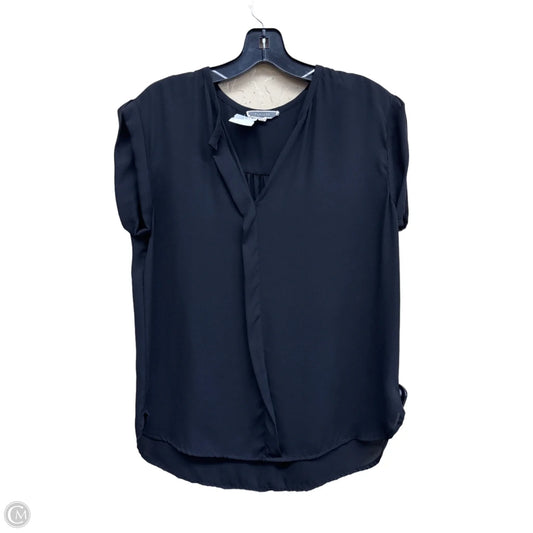 Top Short Sleeve By Pleione In Black, Size: S