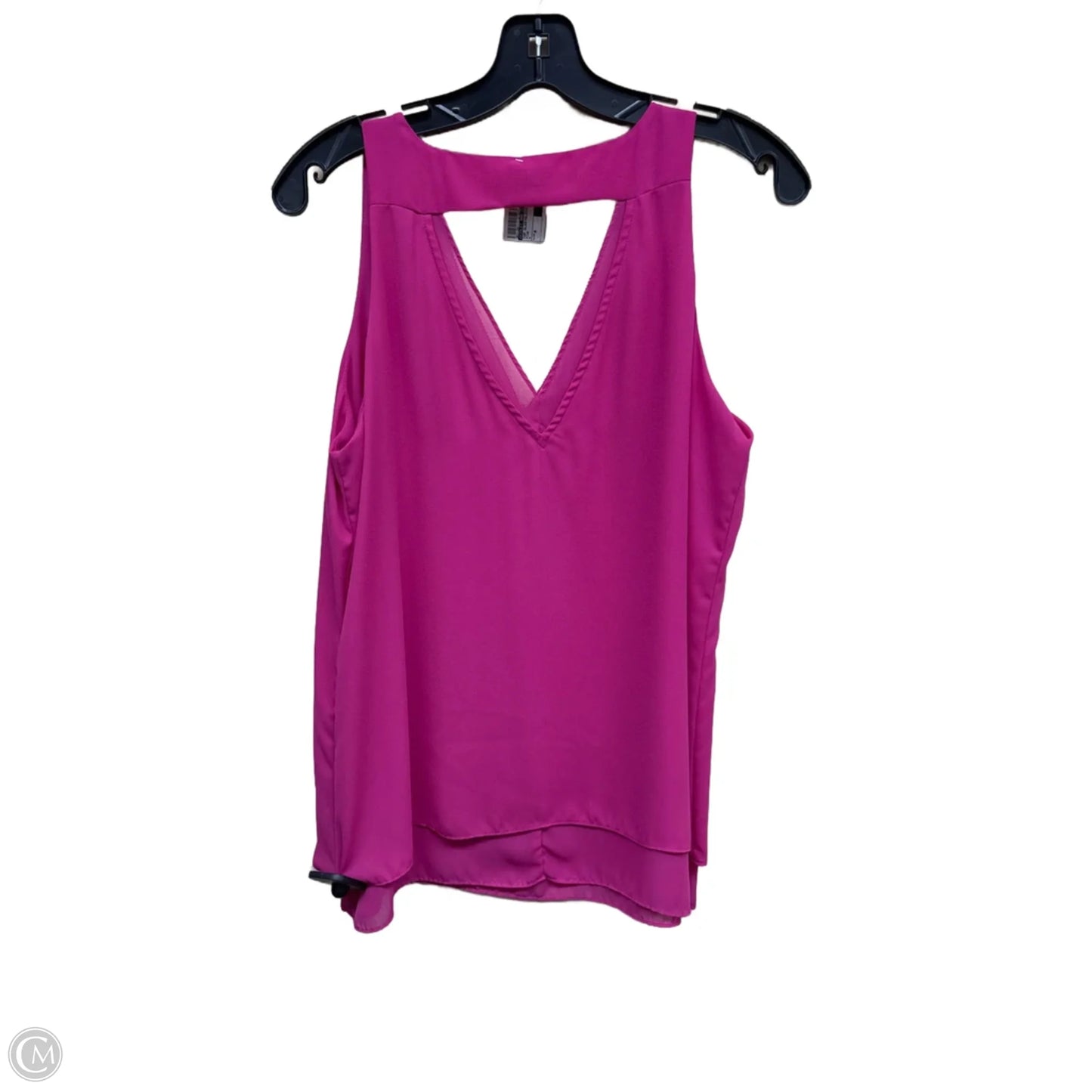 Top Sleeveless By Violet And Claire In Pink, Size: M