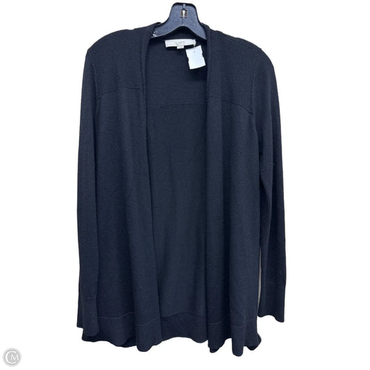 Sweater Cardigan By Loft In Black, Size: S