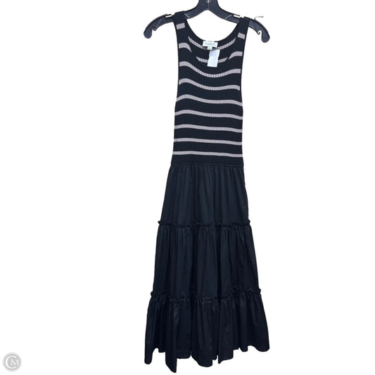 Dress Casual Maxi By Evereve In Striped Pattern, Size: S