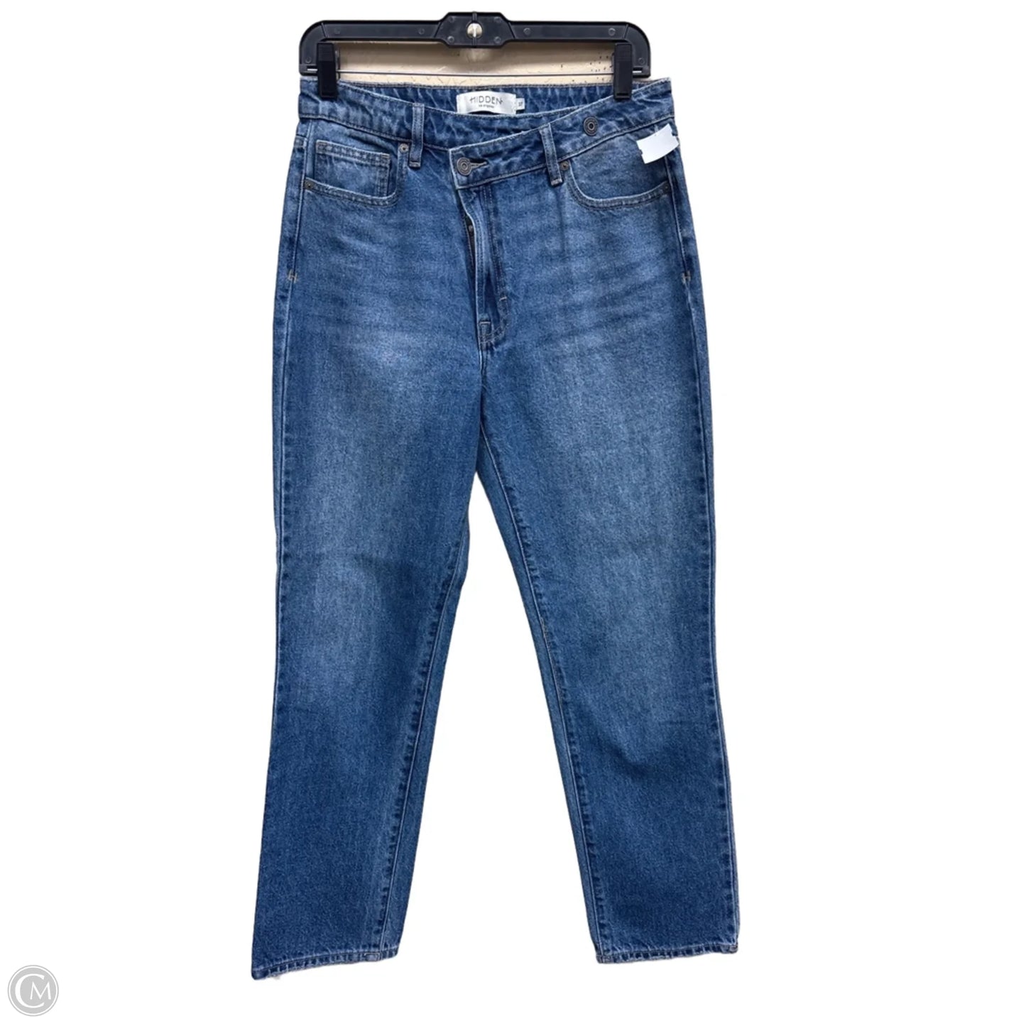 Jeans Straight By Clothes Mentor In Blue Denim, Size: 4