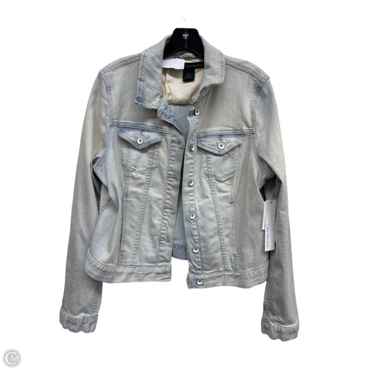Jacket Denim By Calvin Klein In Blue Denim, Size: Xl