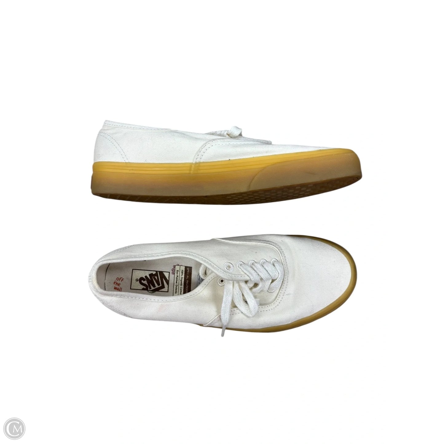Shoes Sneakers By Vans In White, Size: 8.5