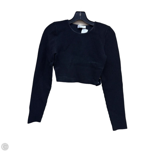 Top Long Sleeve By Babaton In Black, Size: M