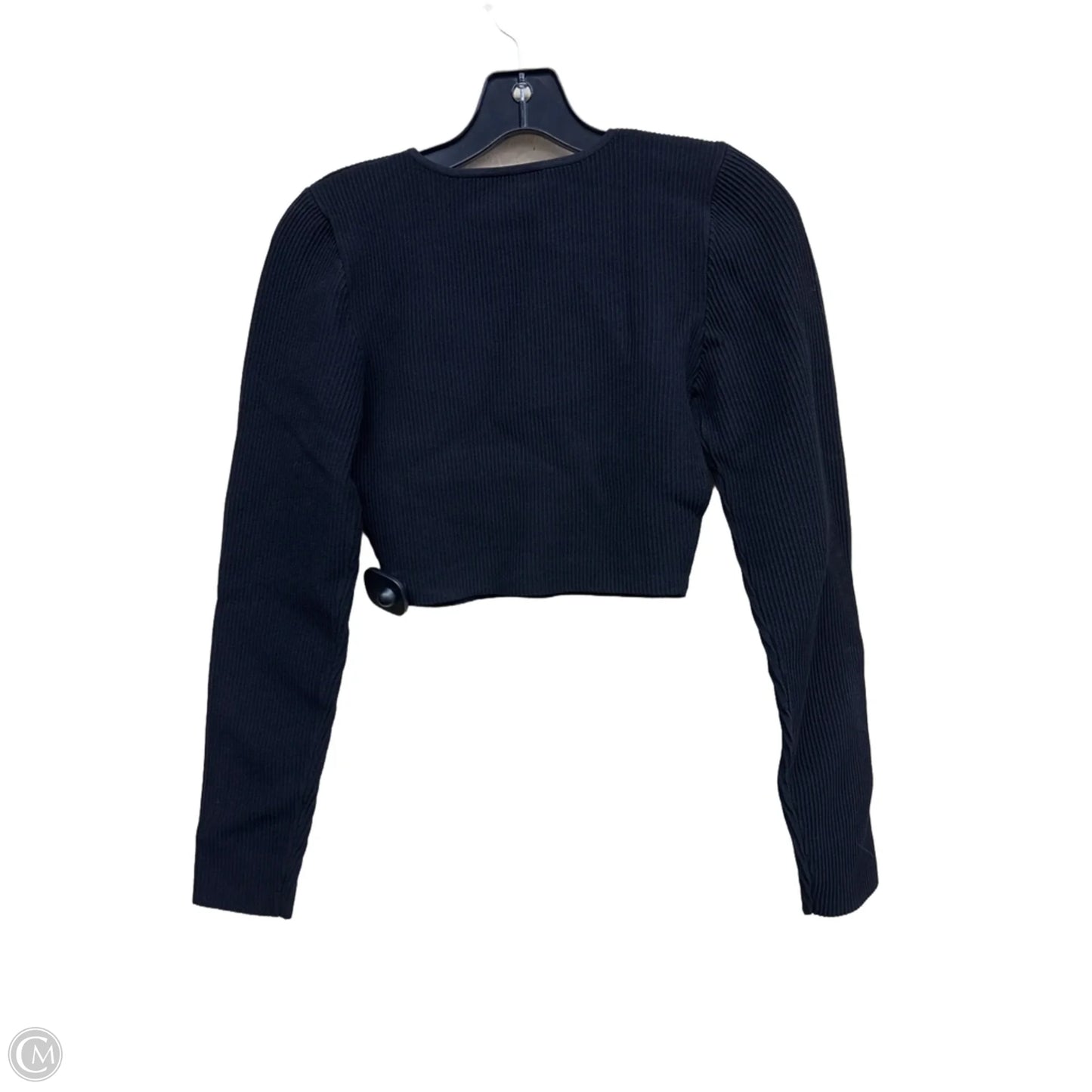 Top Long Sleeve By Babaton In Black, Size: M