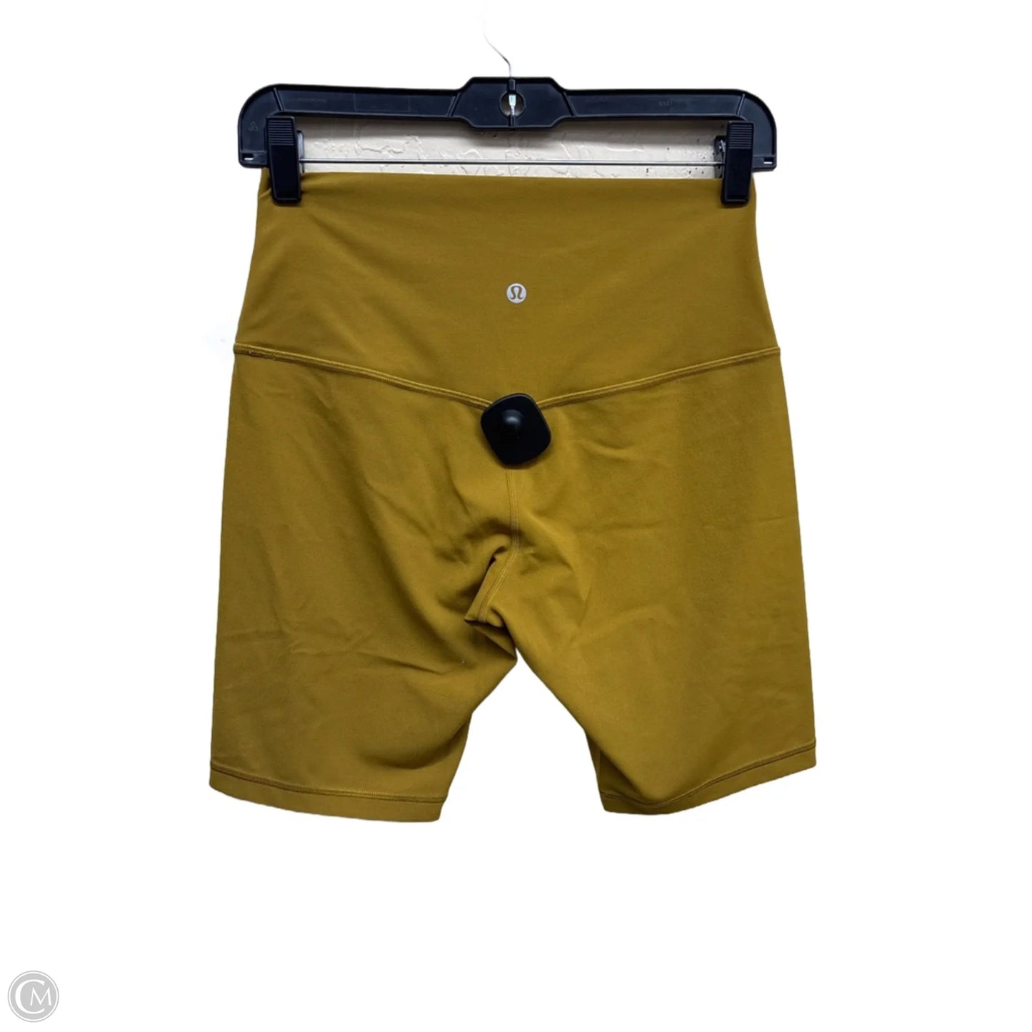 Athletic Shorts By Lululemon In Yellow, Size: 8