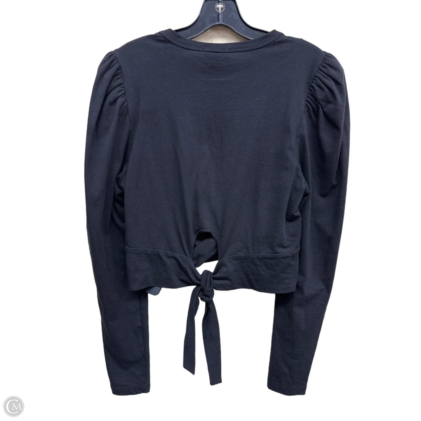 Top Long Sleeve By Alc In Black, Size: M