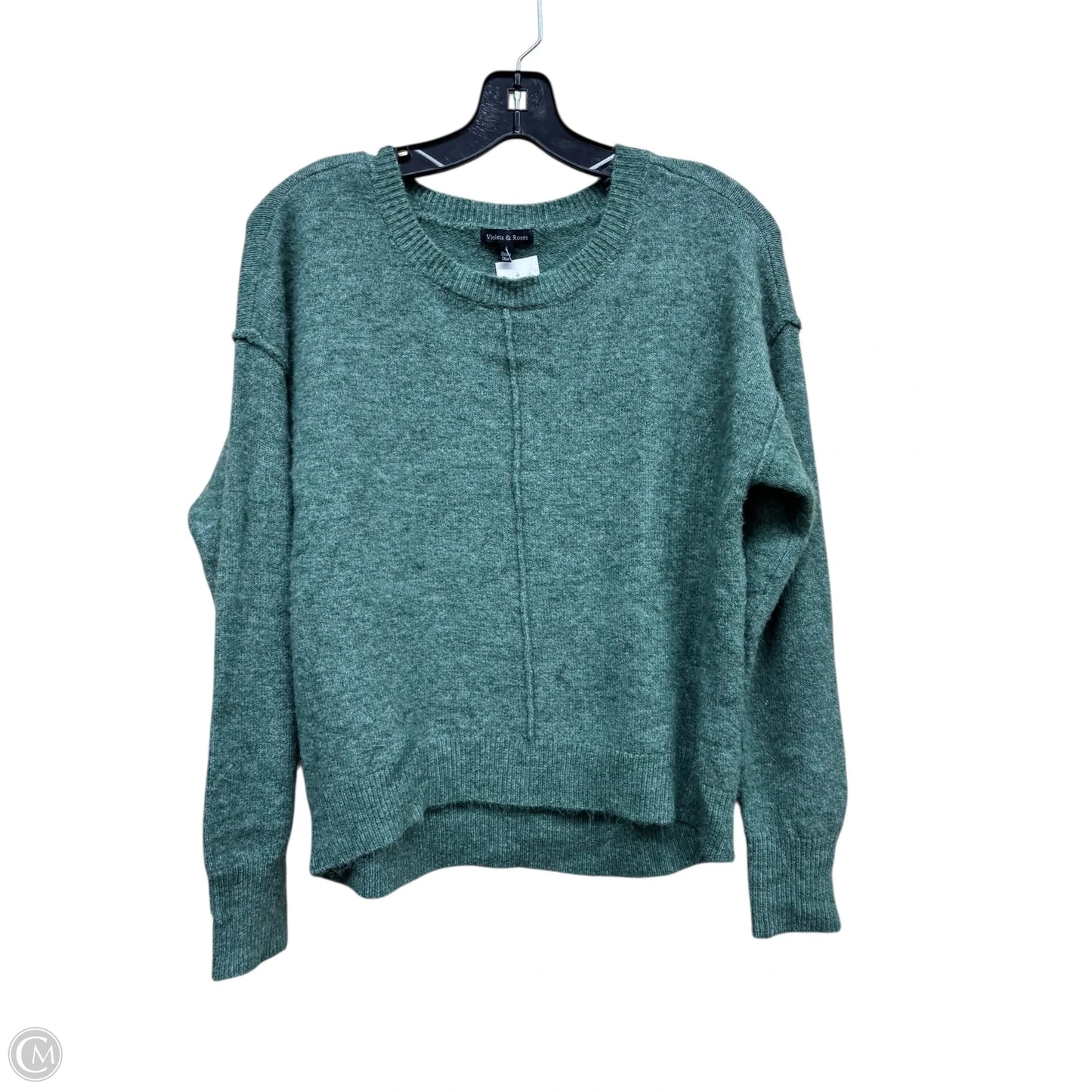Sweater By Clothes Mentor In Green, Size: S