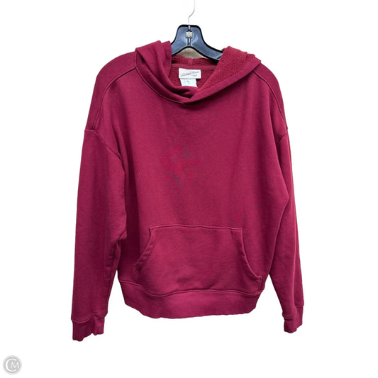 Sweatshirt Hoodie By Universal Thread In Red, Size: S