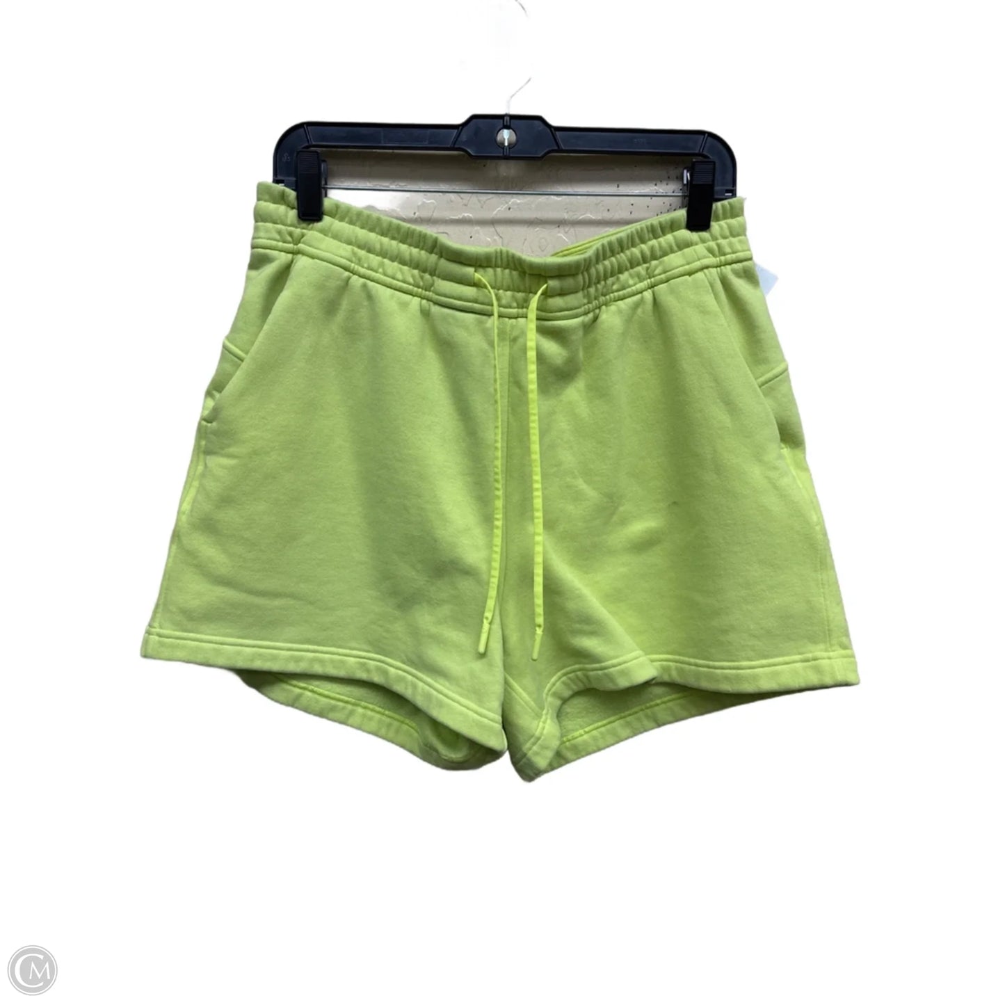 Athletic Shorts By Lululemon In Yellow, Size: 10