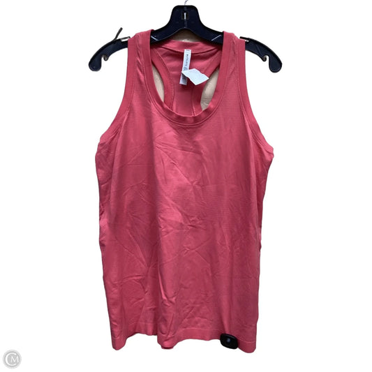 Athletic Tank Top By Athleta In Pink, Size: Xl