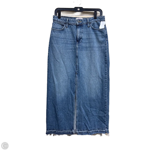 Skirt Maxi By Wrangler In Blue Denim, Size: 6