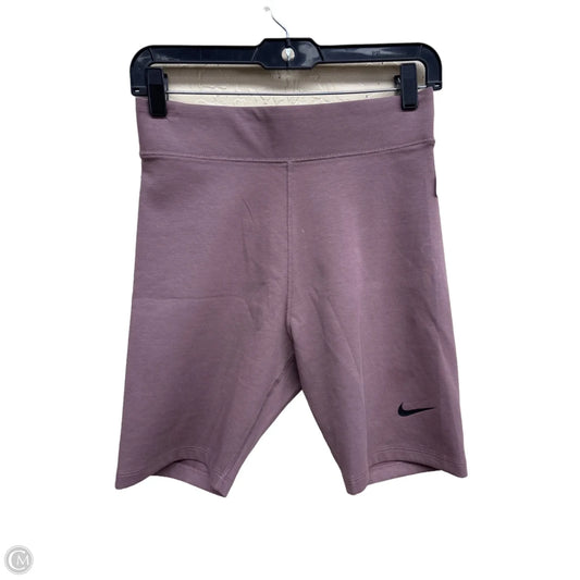 Athletic Shorts By Nike In Mauve, Size: M