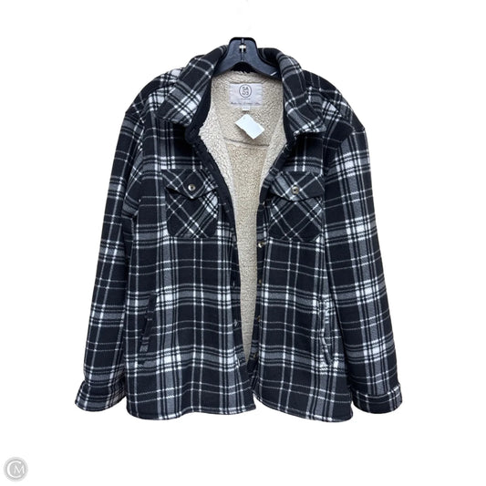 Jacket Other By Sage In Plaid Pattern, Size: Xxl