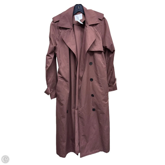 Coat Trench Coat By A New Day In Brown, Size: S