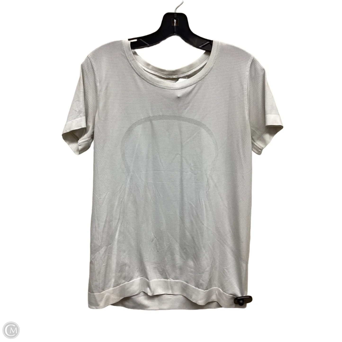 Athletic Top Short Sleeve By Lululemon In White