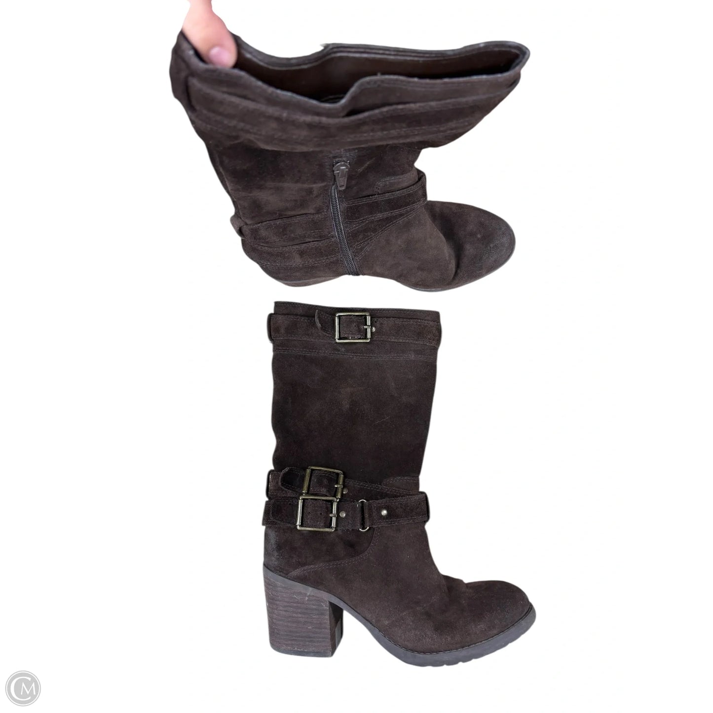 Boots Ankle Flats By Jessica Simpson In Brown, Size: 7