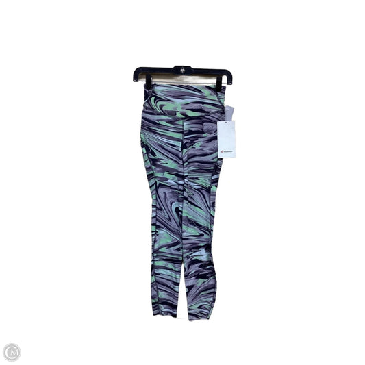 Athletic Pants By Lululemon In Multi-colored, Size: 4