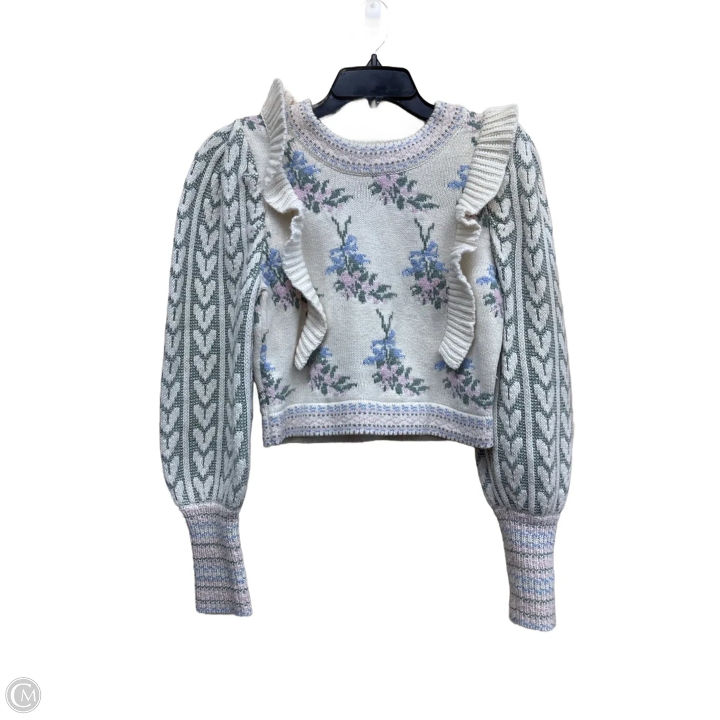 Sweater By Clothes Mentor In Multi-colored, Size: Xs