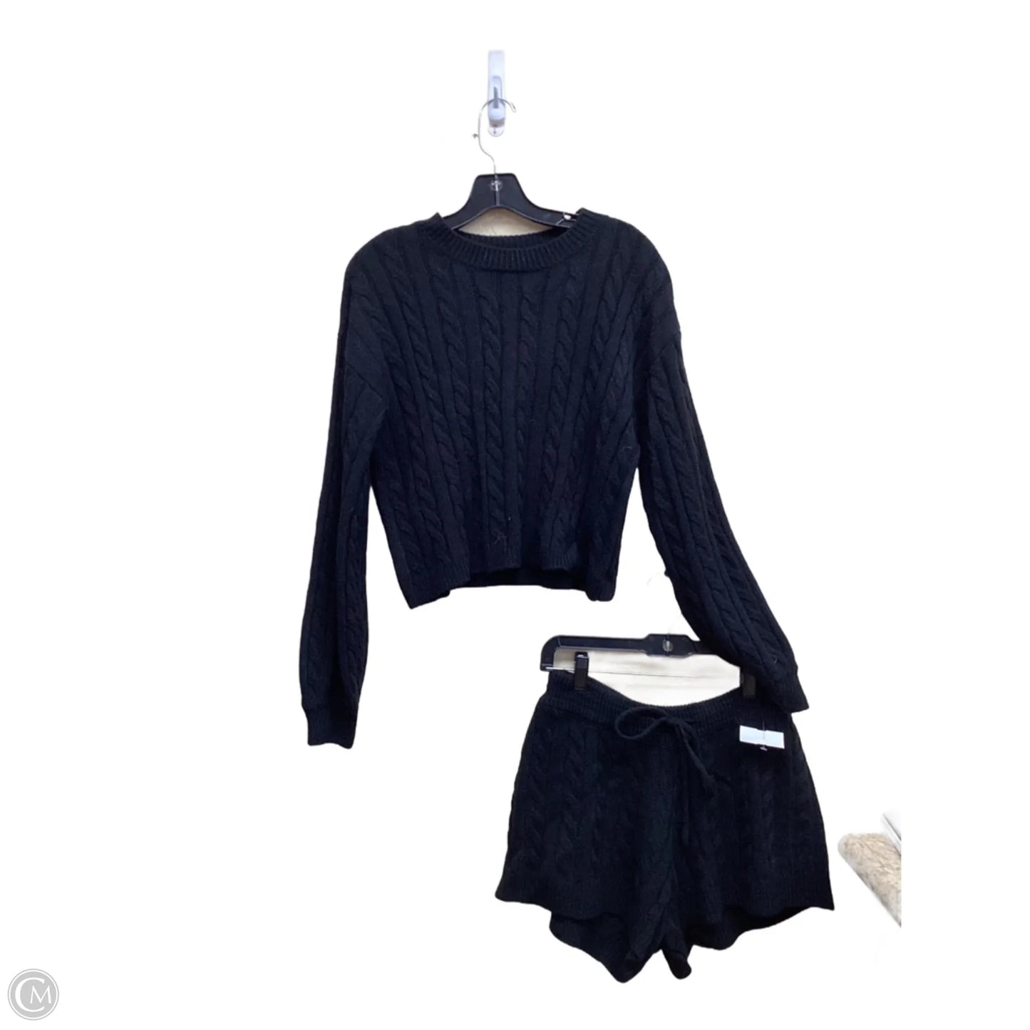 Shorts Set By Clothes Mentor In Black, Size: Xs