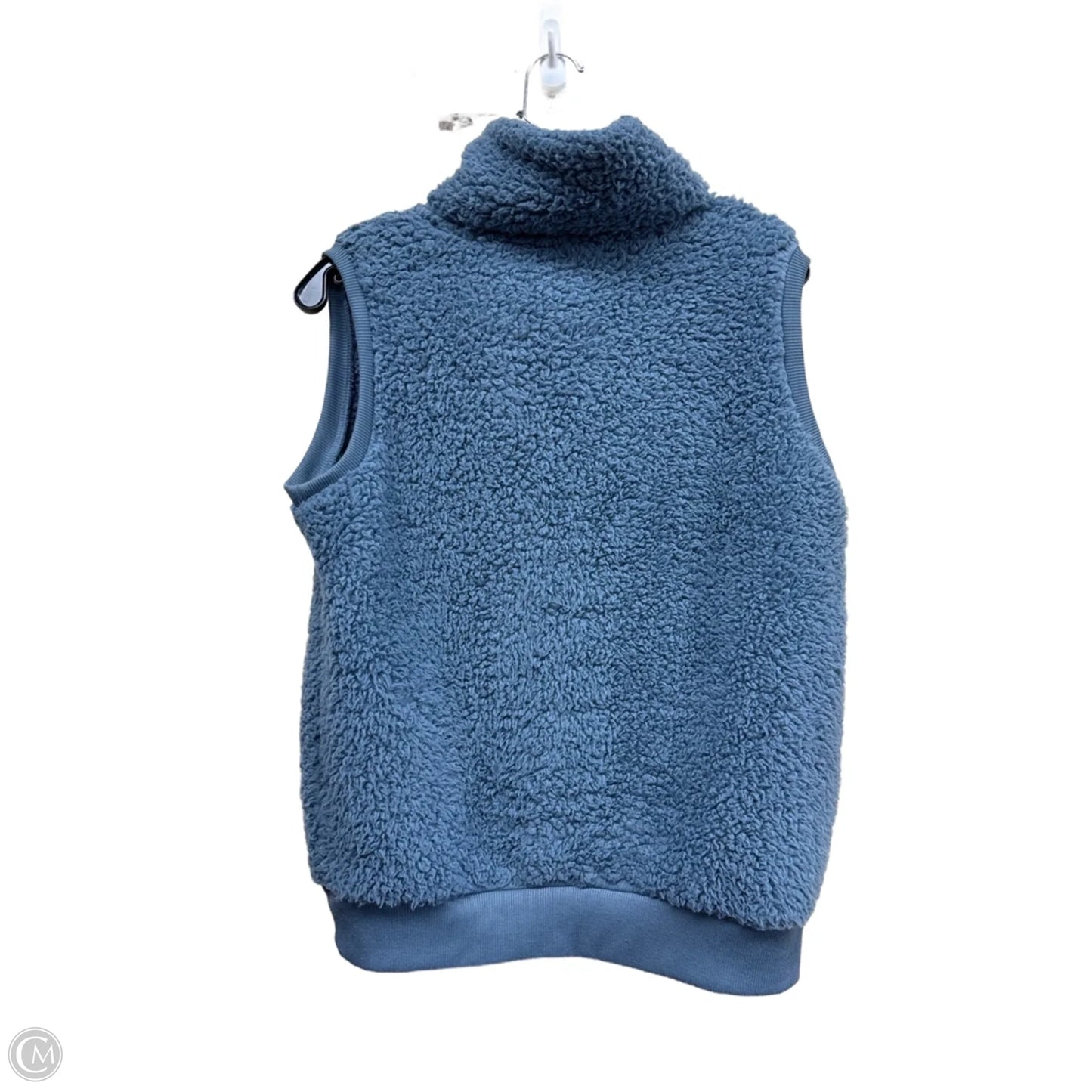 Vest Sweater By Knapp Studio In Blue, Size: M