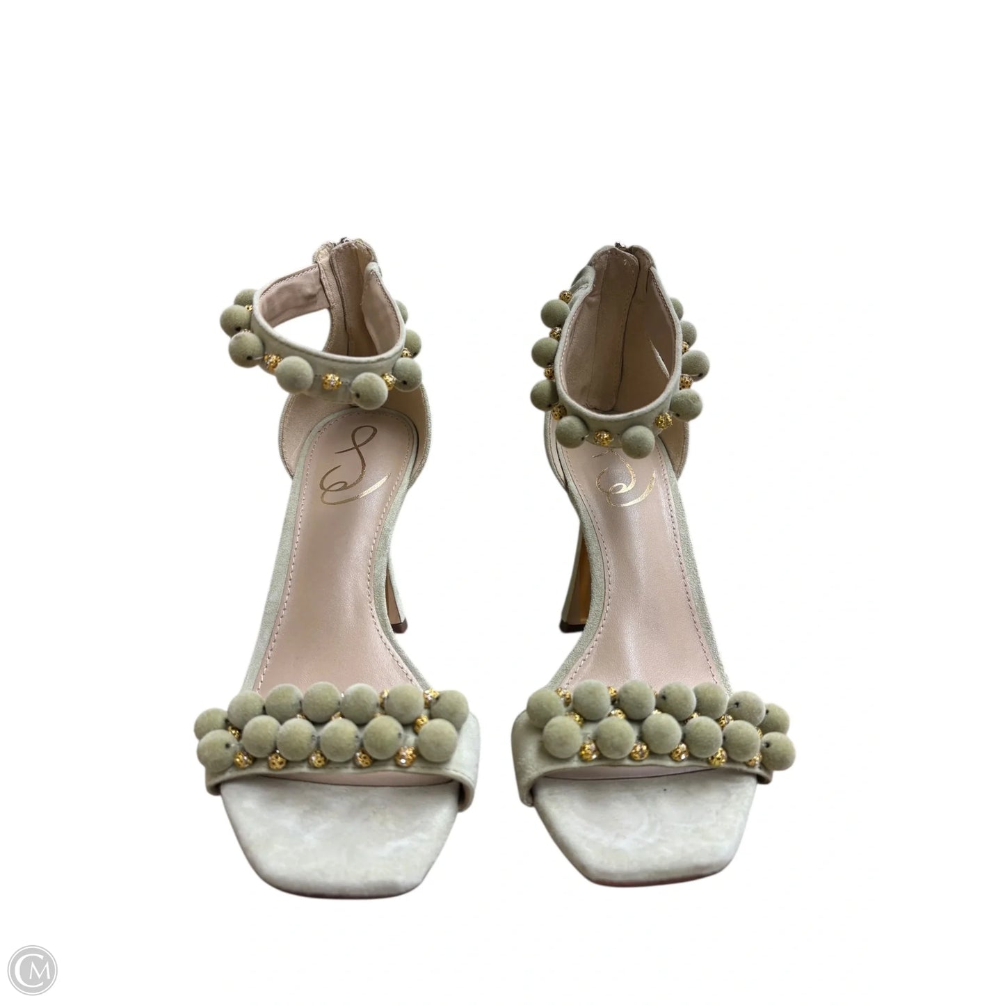 Shoes Heels Block By Sam Edelman In Green, Size: 8