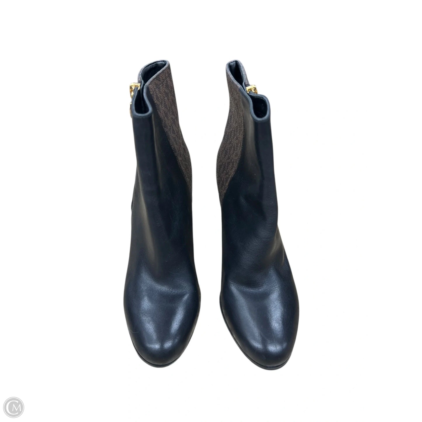 Boots Ankle Heels By Michael By Michael Kors In Black, Size: 7.5