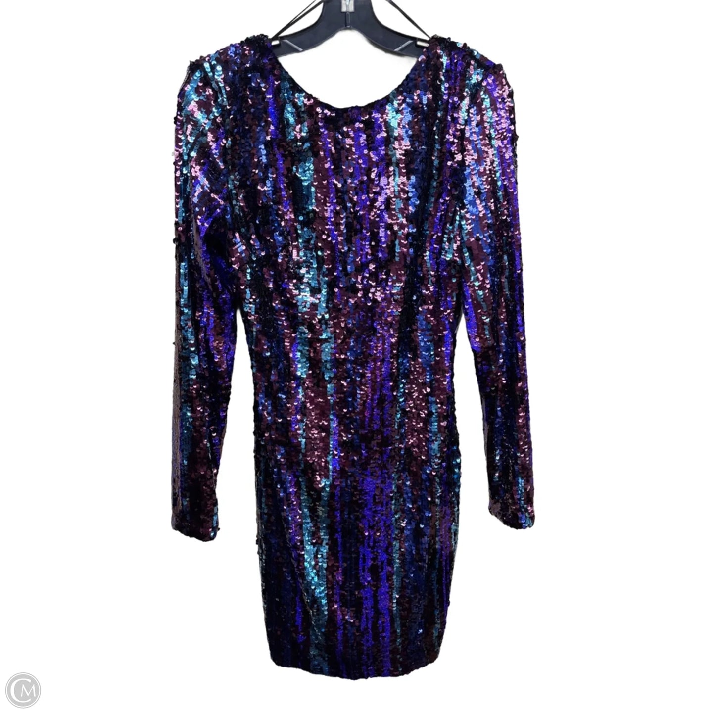 Dress Party Short By Dress The Population In Purple, Size: M