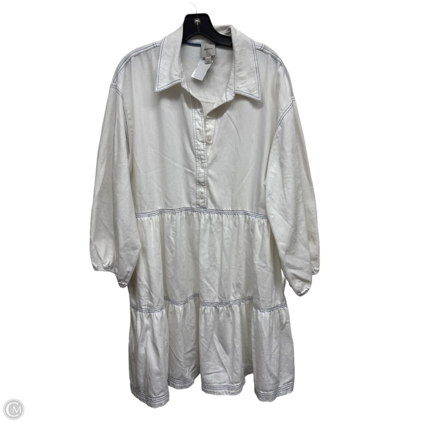 Dress Casual Short By Maeve In White, Size: L