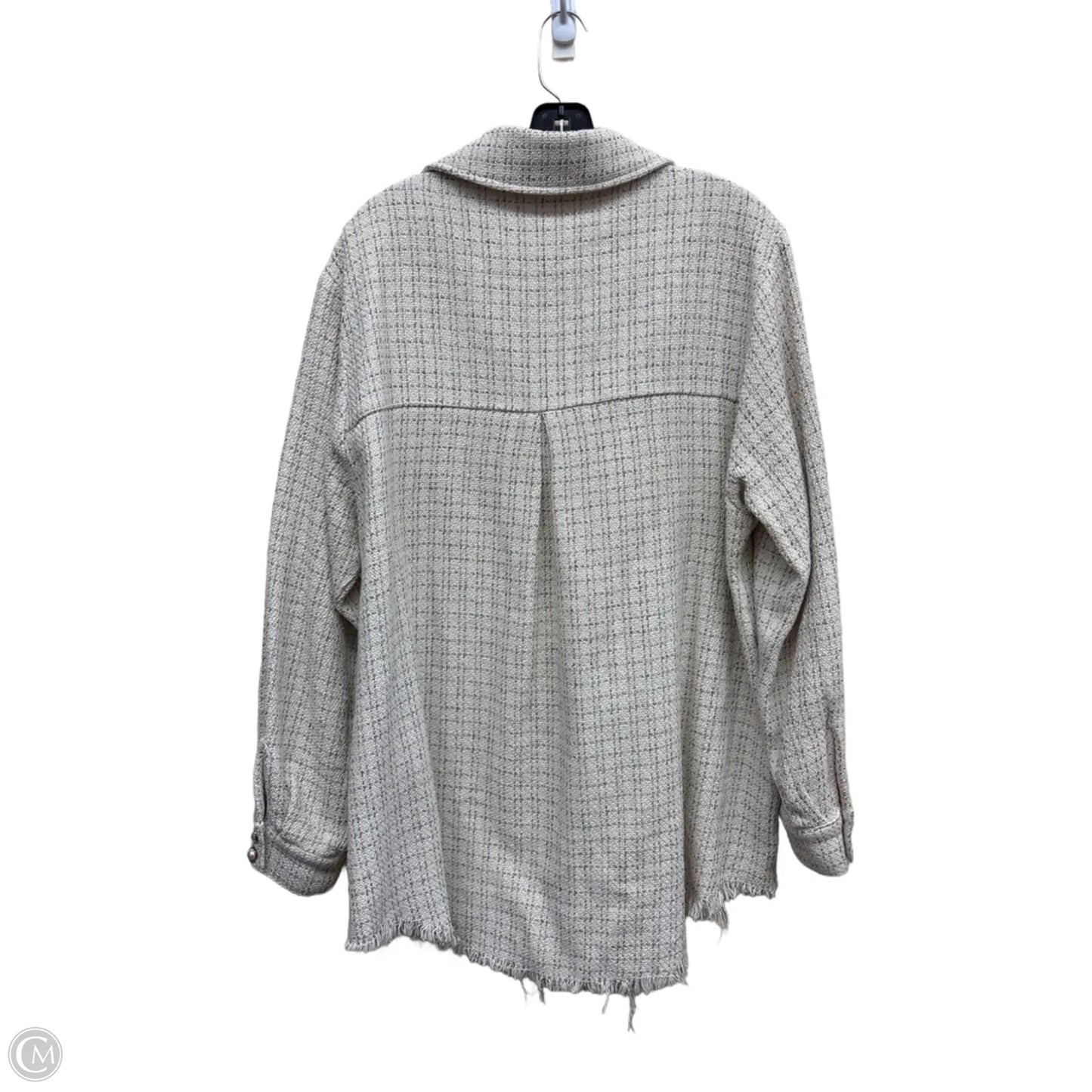 Jacket Other By Clothes Mentor In Tan, Size: L