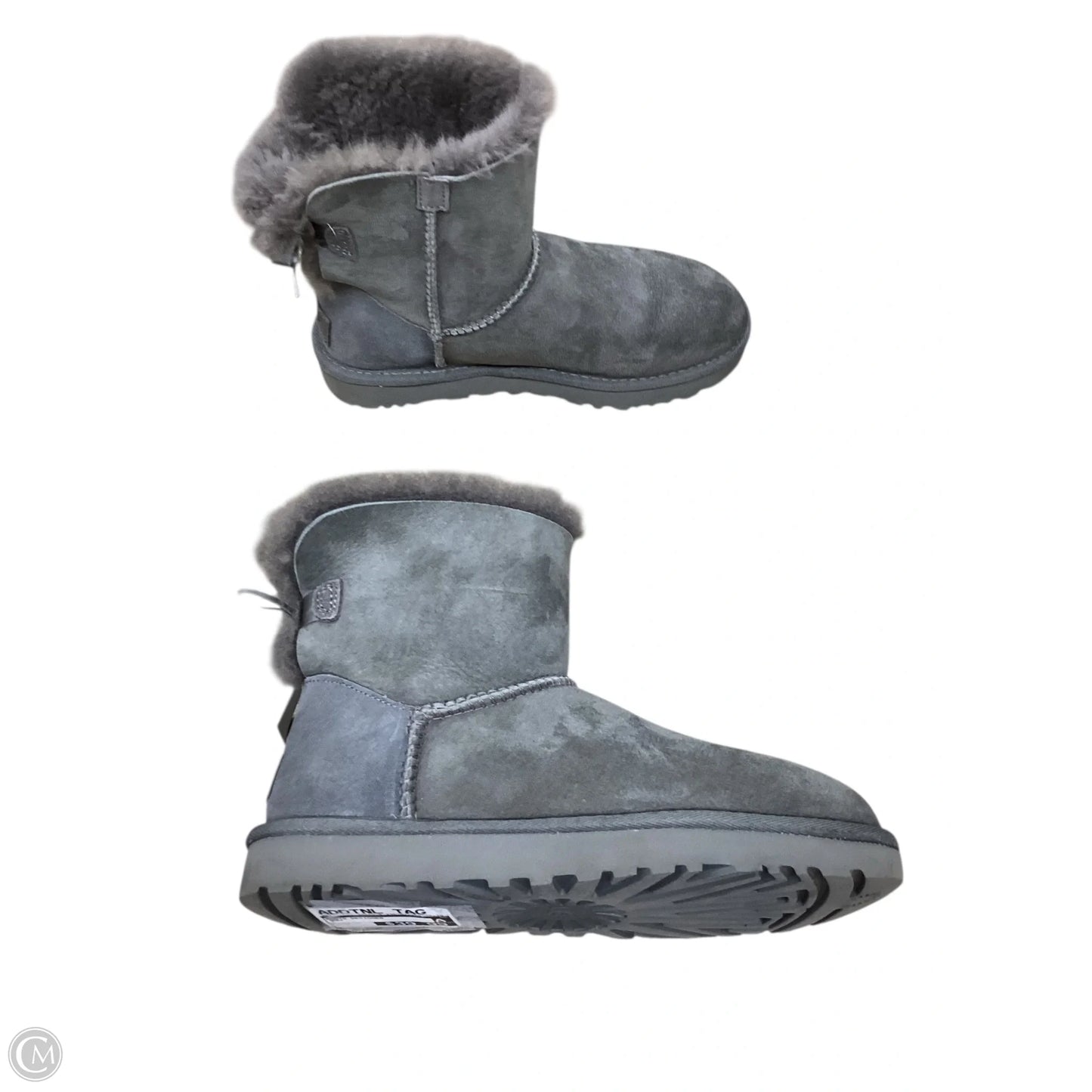 Boots Designer By Ugg In Grey, Size: 7