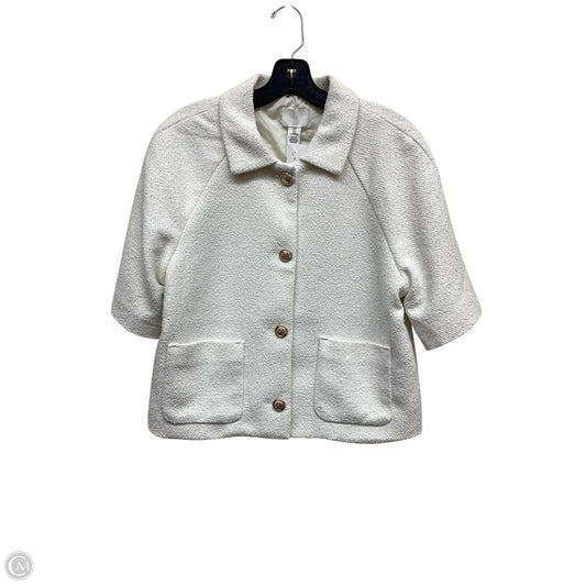 Top Short Sleeve By H&m In White, Size: M