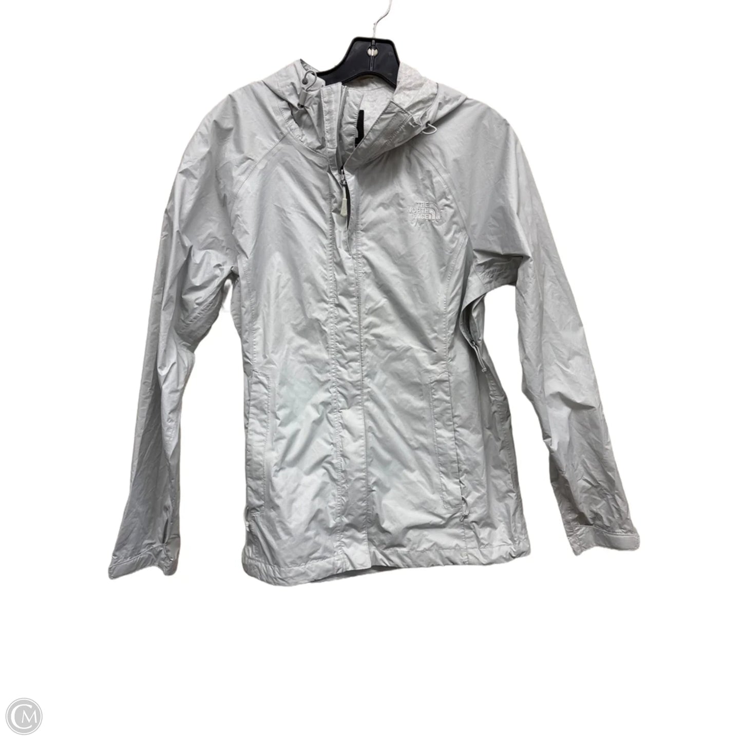 Jacket Windbreaker By The North Face In Grey, Size: M