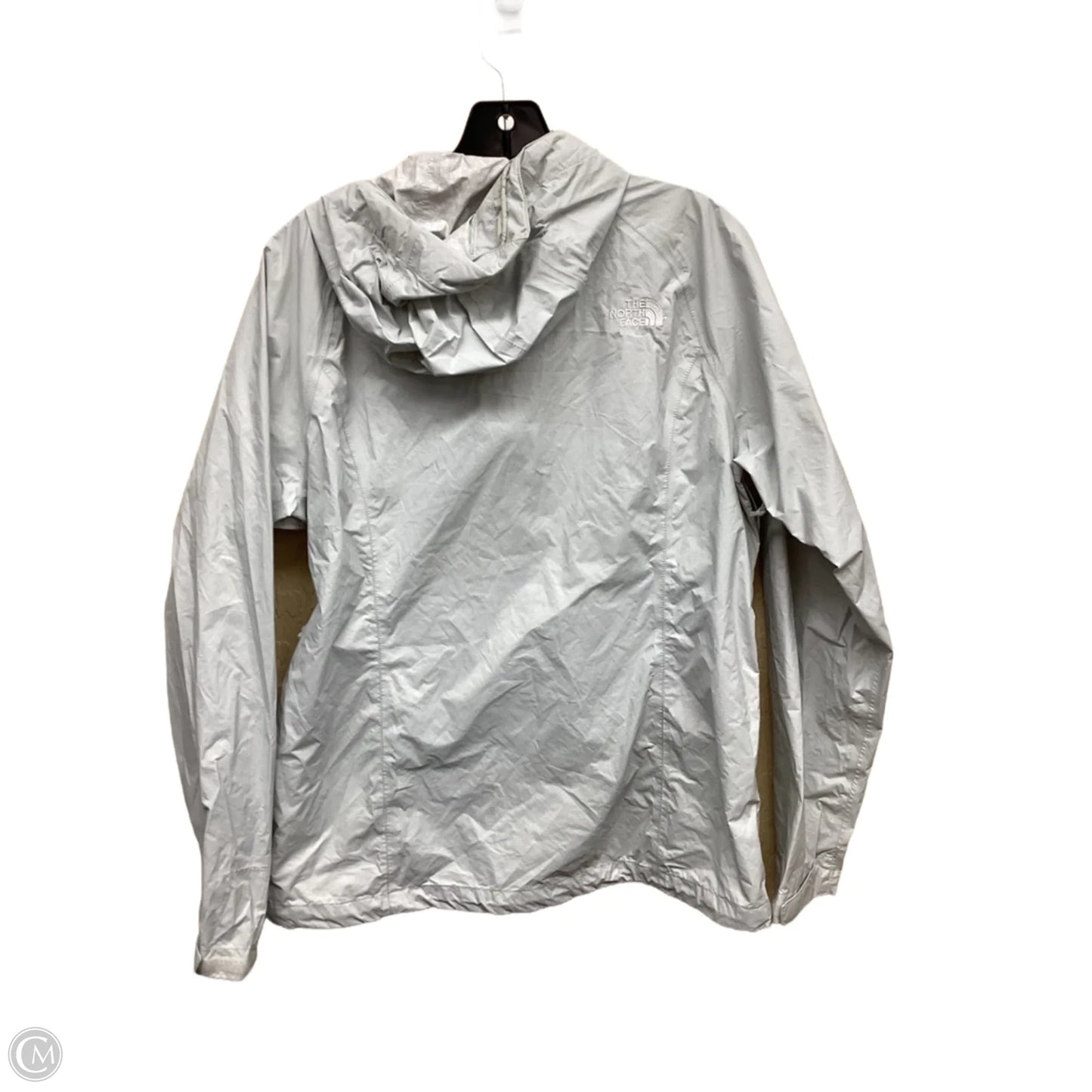 Jacket Windbreaker By The North Face In Grey, Size: M