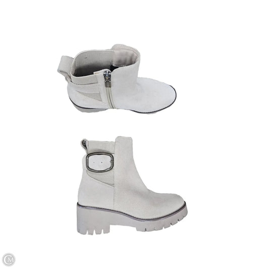 Boots Ankle Heels By Blondo In Tan, Size: 7