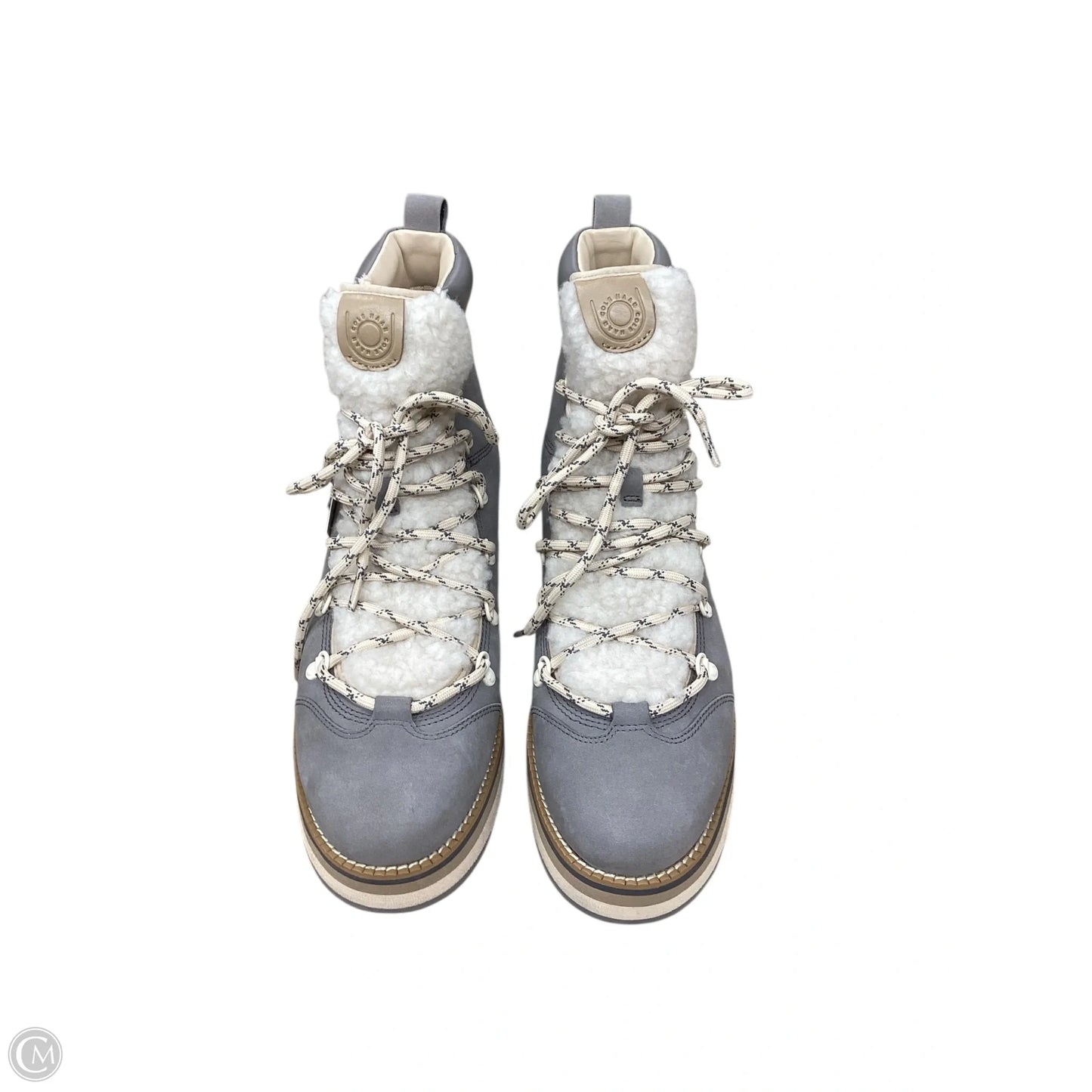 Boots Combat By Cole-haan In Grey, Size: 10