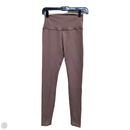 Athletic Pants By Alo In Bronze, Size: S