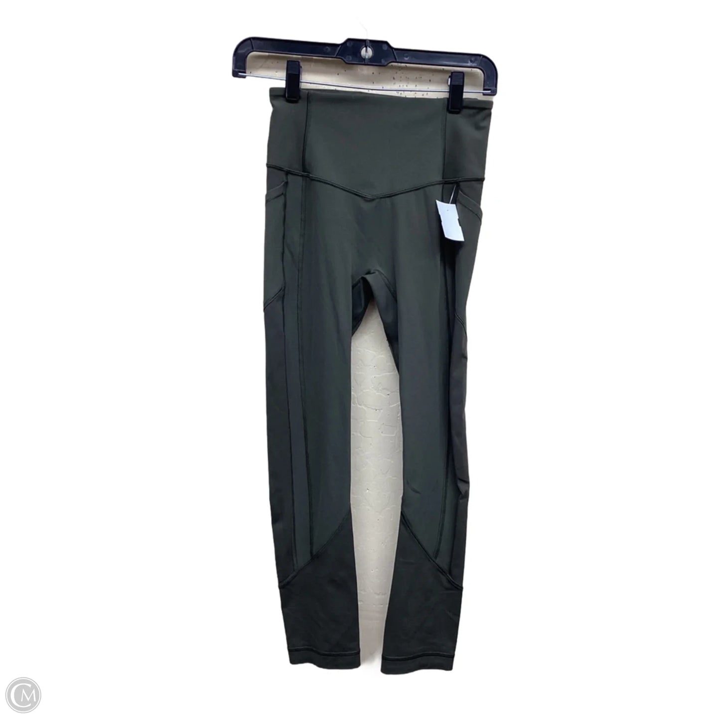 Athletic Pants By Lululemon In Green, Size: 4