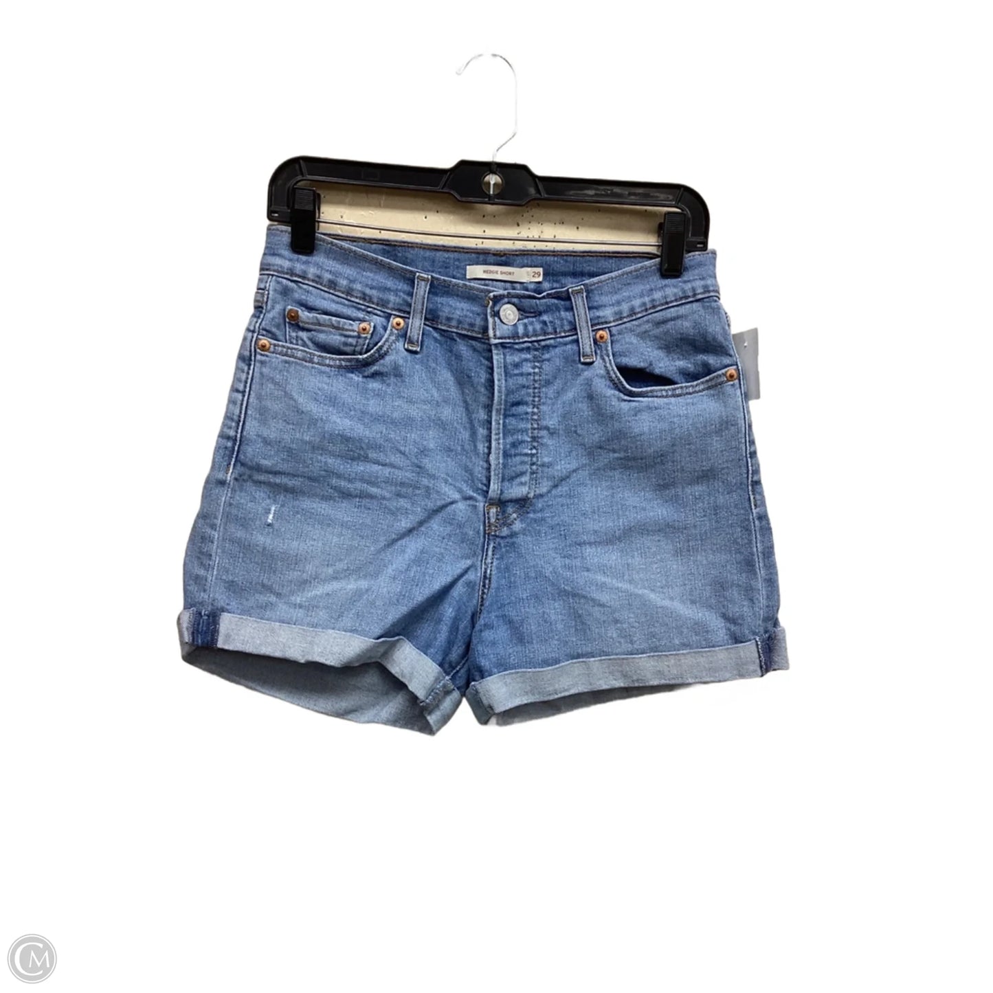 Shorts By Levis In Blue Denim, Size: 8