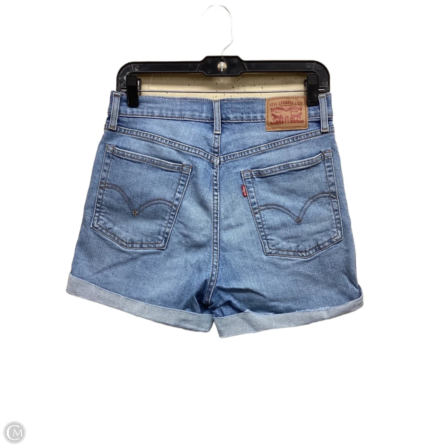 Shorts By Levis In Blue Denim, Size: 8