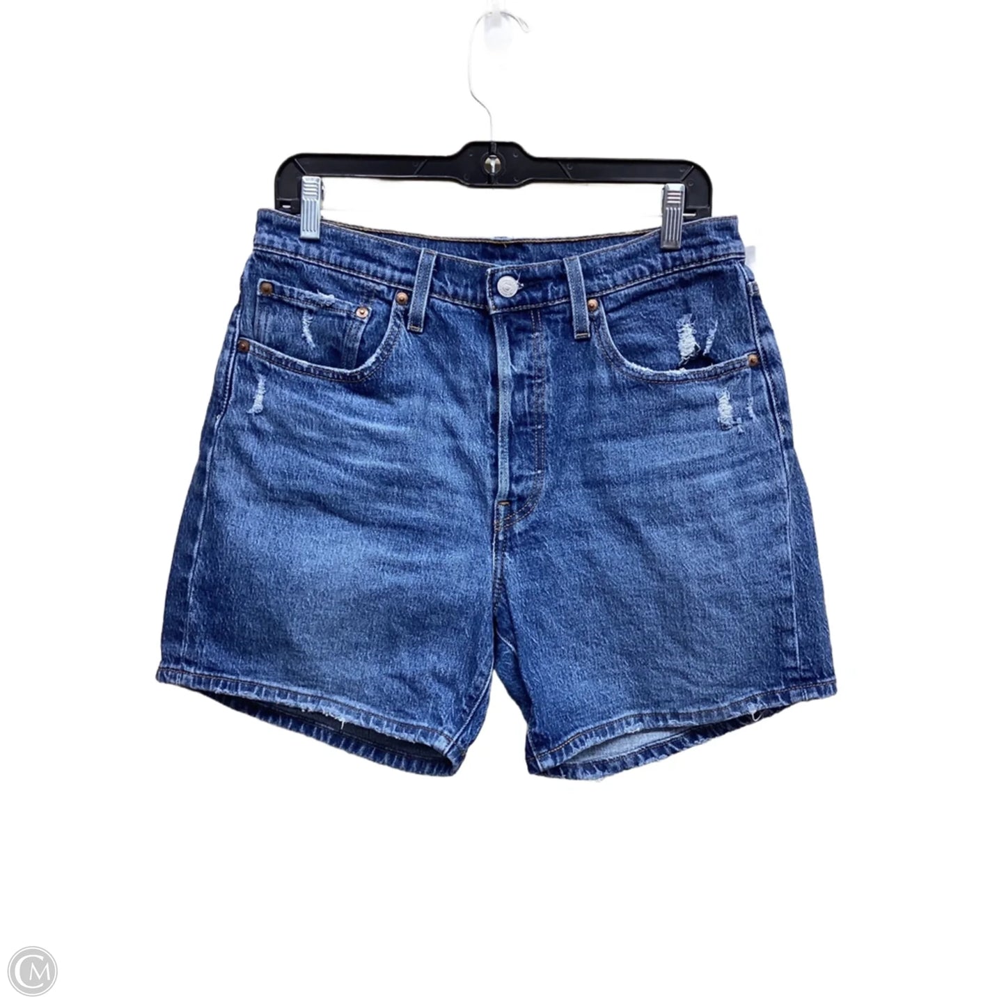 Shorts By Levis In Blue Denim, Size: 10