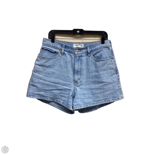 Shorts By Abercrombie And Fitch In Blue Denim, Size: 10