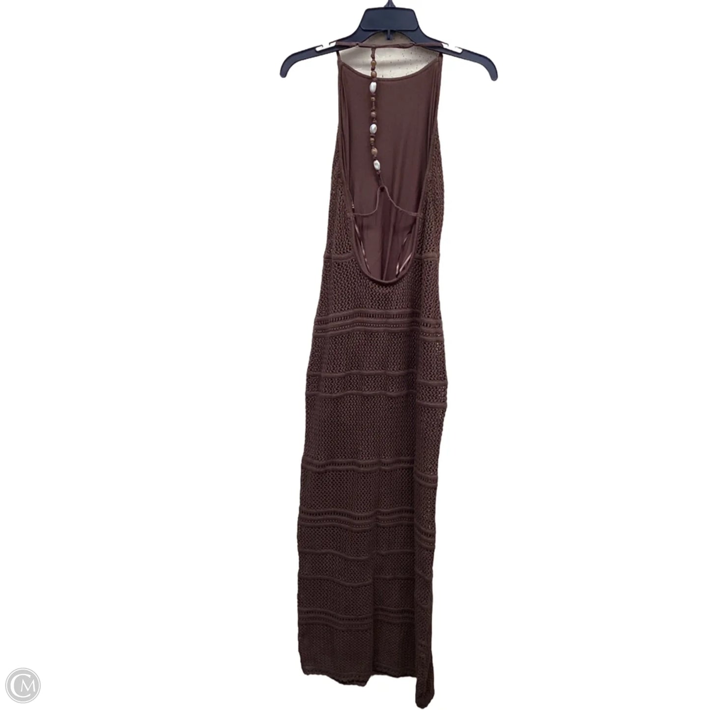 Dress Casual Maxi By Abercrombie And Fitch In Brown, Size: M