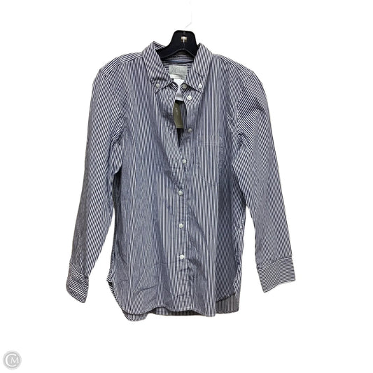 Top Long Sleeve By J. Crew In Striped Pattern, Size: S