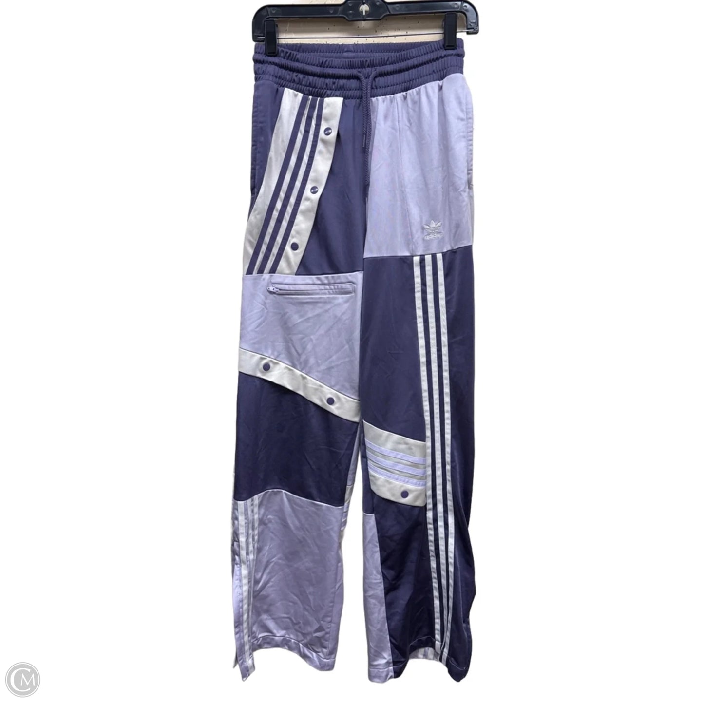 Athletic Pants By Adidas In Purple, Size: S