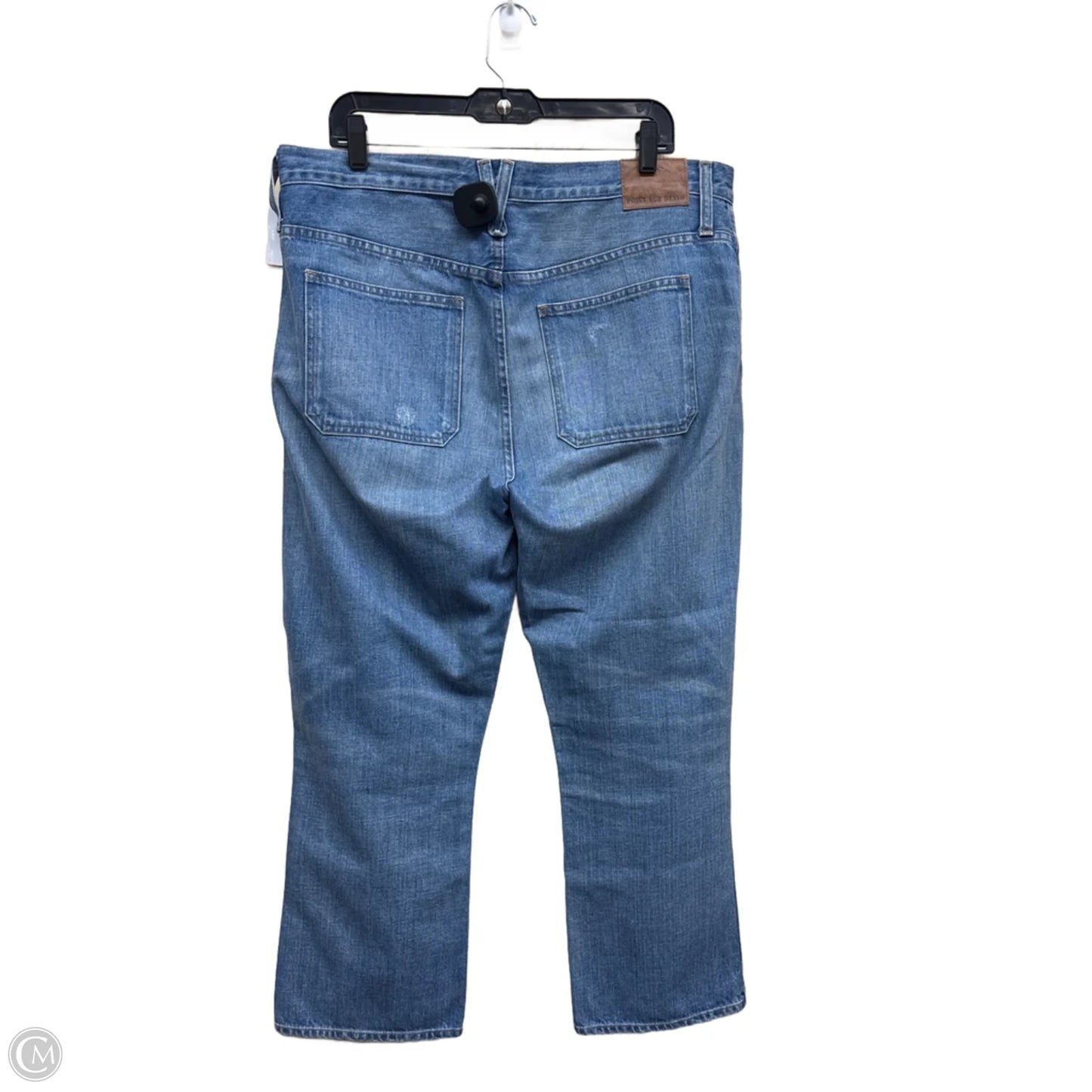 Jeans Straight By J. Crew In Blue Denim, Size: 14
