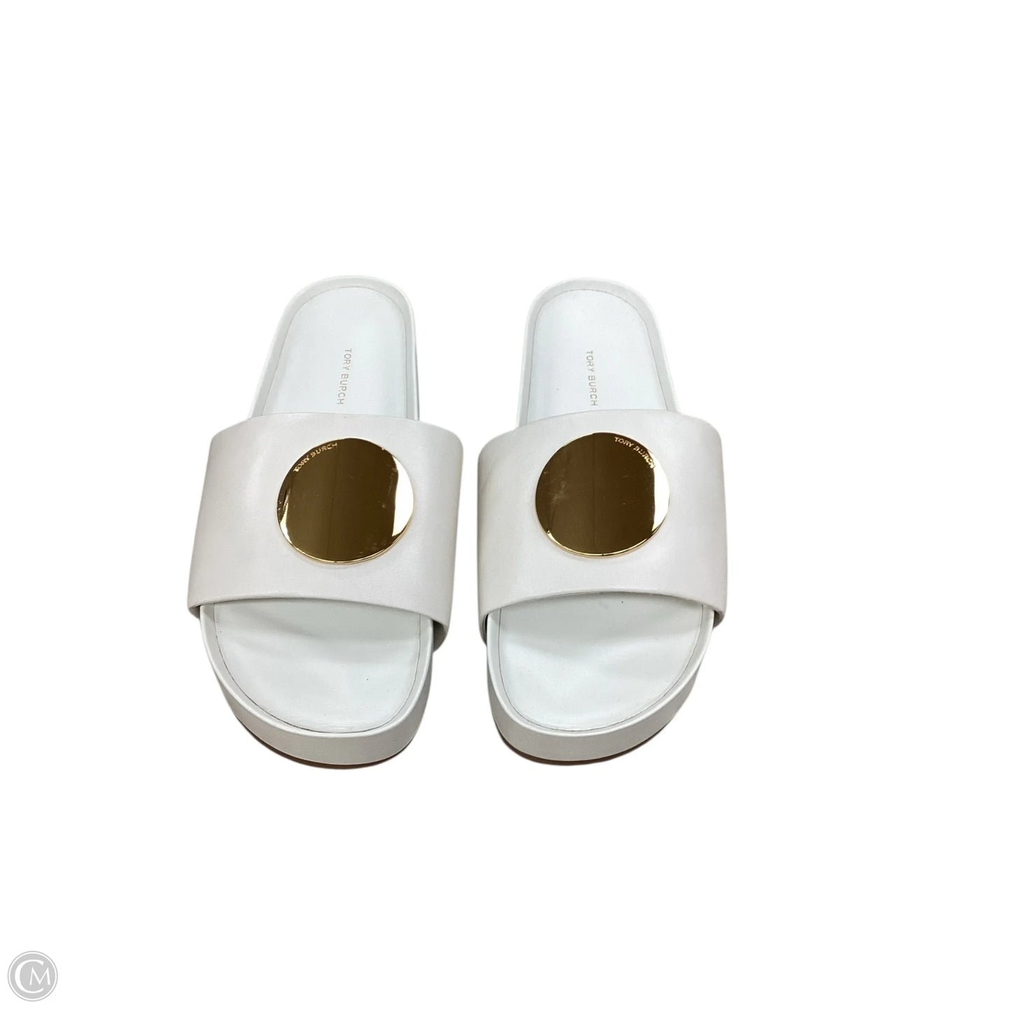 Shoes Designer By Tory Burch In White, Size: 9.5