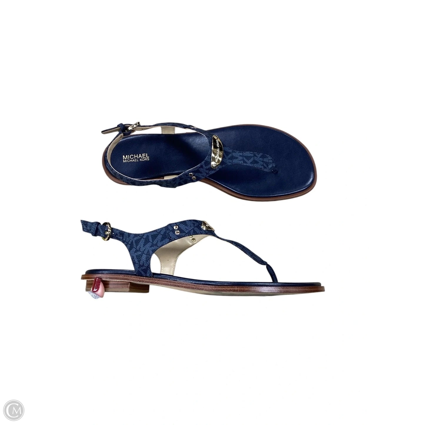 Shoes Flats By Michael By Michael Kors In Blue, Size: 10