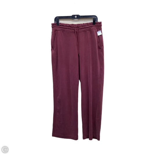 Athletic Pants By Athleta In Maroon, Size: M