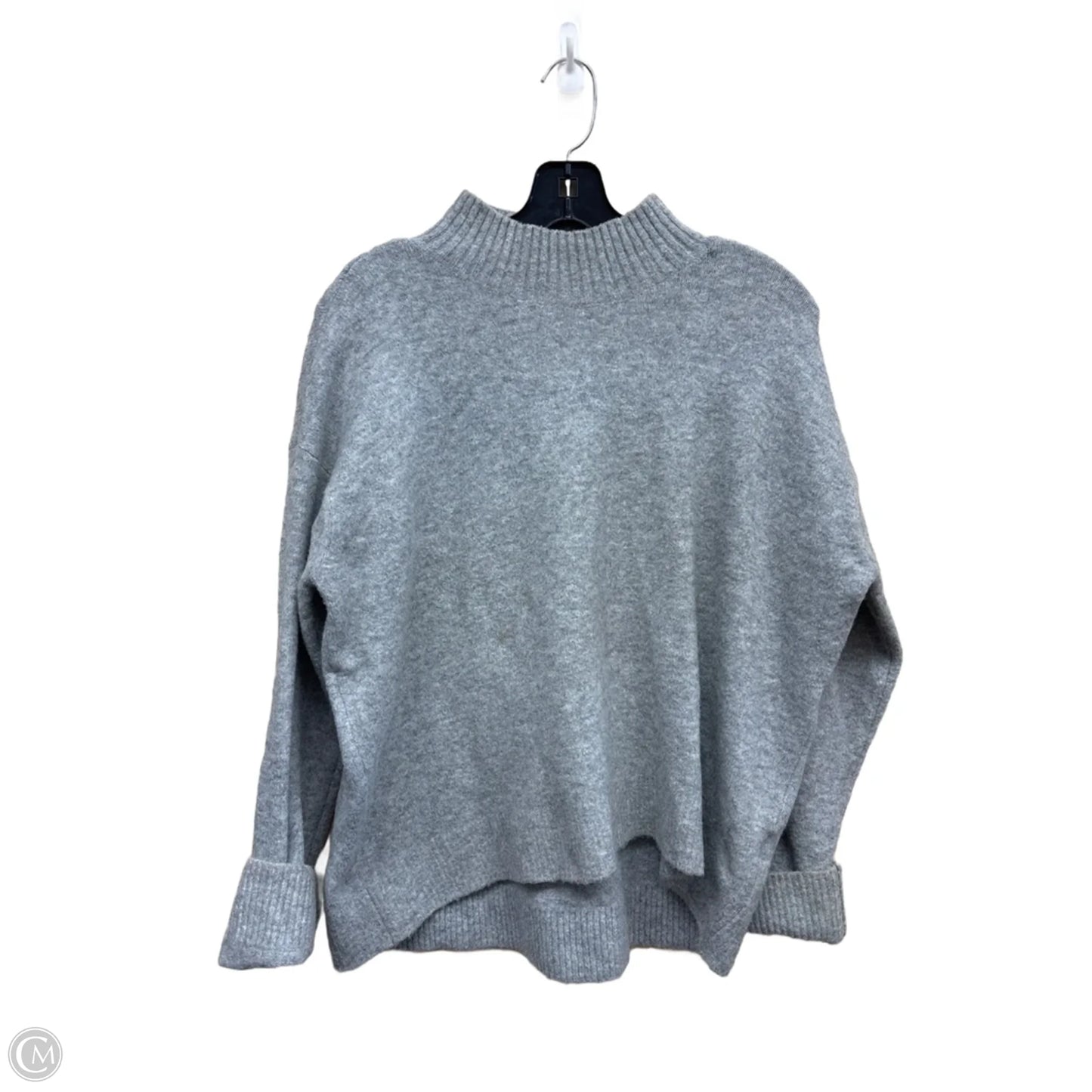 Sweater By Uniqlo In Grey, Size: M
